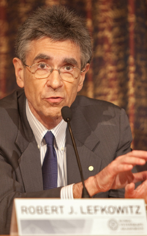 New York native Robert Lefkowitz, a chemist, is the latest among a highly disproportionate number of Jewish scholars to win a Nobel Prize. (Photo credit: CC BY/Bengt Nyman via Flickr.com) New York native Robert Lefkowitz, a chemist, is the latest among a highly disproportionate number of Jewish scholars to win a Nobel Prize. (Photo credit: CC BY/Bengt Nyman via Flickr.com)
