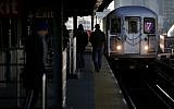 A New York subwat station, pictured in 2012. (photo credit: AP/Seth Wenig)