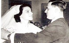 The Gartenbergs' wedding held special significance for both families, which had been uprooted in the years before the Holocaust. (Courtesy of the Gartenberg family) The Gartenbergs' wedding held special significance for both families, which had been uprooted in the years before the Holocaust. (Courtesy of the Gartenberg family)