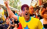 Popular children's entertainer Yuval Hamevulbal (photo credit: screen capture Youtube)