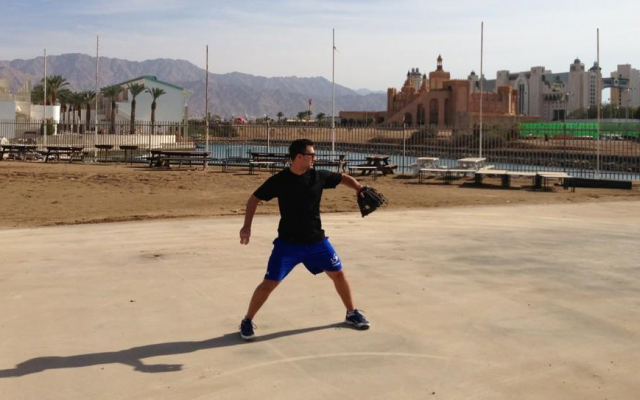 Jake Lemmerman in Eilat (Instagram photo courtesy Jake Lemmerman)