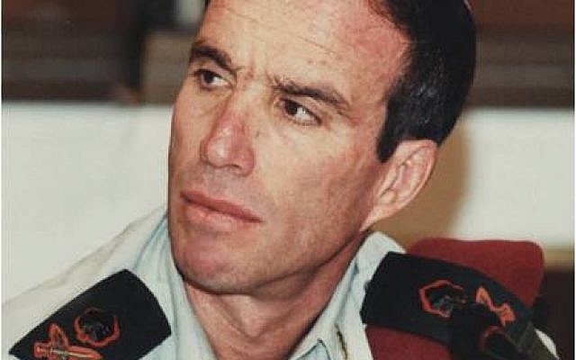 As an officer, Elazar Stern believed the role of the military went beyond defense (Courtesy of Elazar Stern)