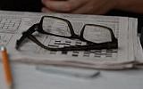 Illustrative image of a crossword puzzle (photo credit: CC-BY, MiniSQUL, Flickr )