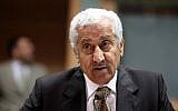Jordanian Prime Minister Abdullah Ensour (photo credit: AP)