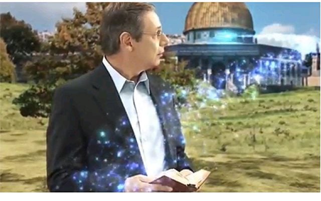 Deputy Foreign Minister Danny Ayalon in the short film 'The Magic of Jerusalem' (screen capture via YouTube)