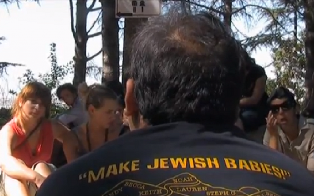 A documentary called "Make Jewish Babies" stirred public discussion in the Netherlands after it was aired by the Jewish Broadcasting Company last year. (Jewish Broadcasting Company via JTA) A documentary called "Make Jewish Babies" stirred public discussion in the Netherlands after it was aired by the Jewish Broadcasting Company last year. (Jewish Broadcasting Company via JTA)