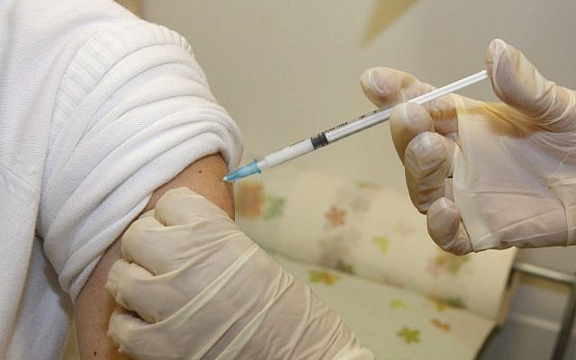 An illustrative photo of a patient receiving an injection. (photo credit: Miriam Alster/Flash90/File) An illustrative photo of a patient receiving an injection. (photo credit: Miriam Alster/Flash90/File)