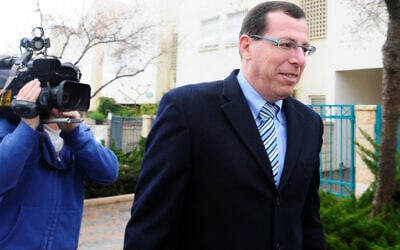 Lt. Col. (ret) Boaz Harpaz outside his home in March 2012 (Photo credit: Yossi Zeliger/ Flash 90)