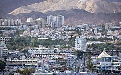 View of Eilat (photo credit: Moshe Shai/Flash90)