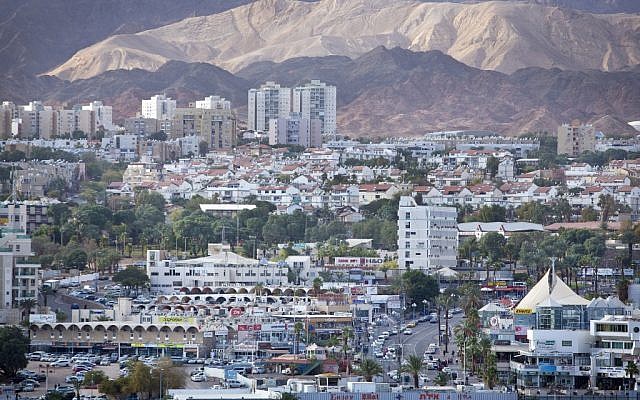 View of Eilat (photo credit: Moshe Shai/Flash90)
