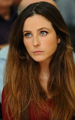 Merav Cohen, number 9 on the Hatnua list (photo credit: Flash90)