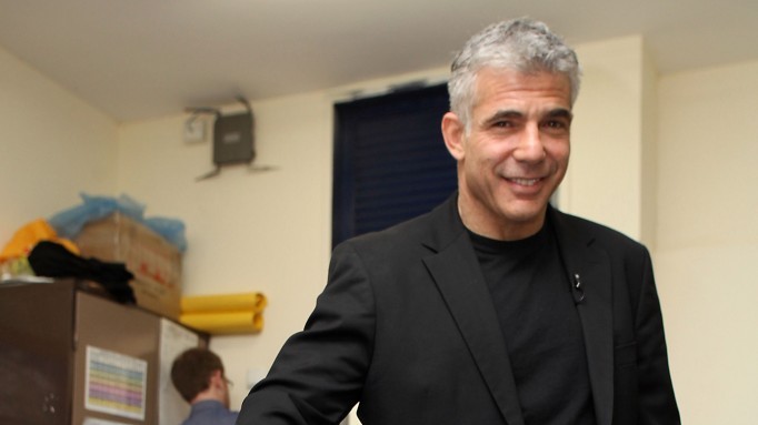 Yair Lapid on Election Day (photo credit: Gideon Markowicz/Flash90) Yair Lapid on Election Day (photo credit: Gideon Markowicz/Flash90)