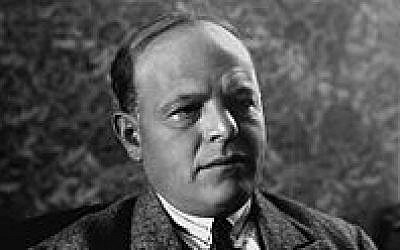 Hayim Nahman Bialik 1923 (photo credit: Wikipedia)