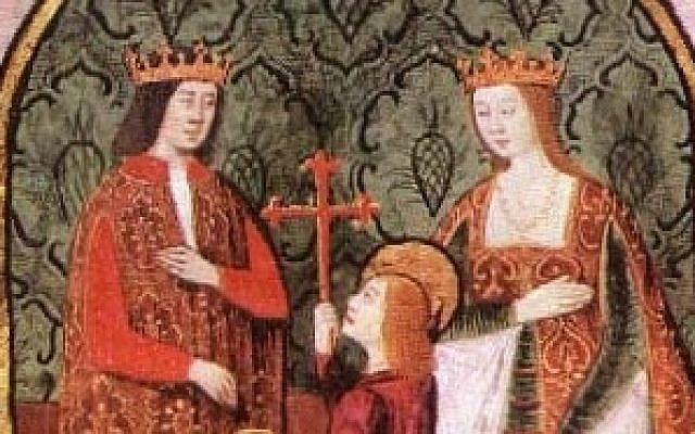 Ferdinand and Isabella (photo credit: Commons) Ferdinand and Isabella (photo credit: Commons)