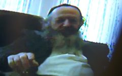 In footage recorded by a hidden camera, the head of Britain's Union of Hebrew Congregations advises an alleged victim of sexual abuse not to go to the police. (Channel 4)