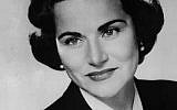 A 1961 publicity photo of Pauline Phillips (1918-2013) (photo credit: Wikimedia Commons)