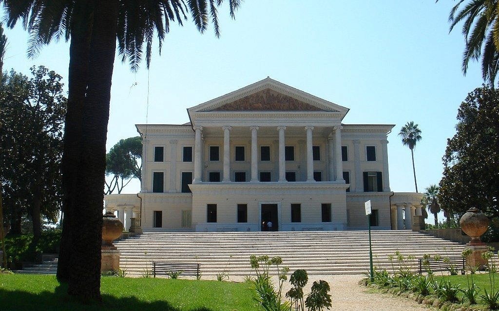 Villa Torlonia, in Rome, Italy (photo credit: CC-By-SA, Lalupa, Wikimedia Commons)