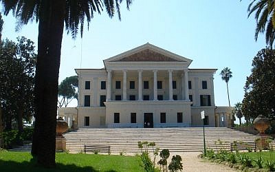 Villa Torlonia, in Rome, Italy (photo credit: CC-By-SA, Lalupa, Wikimedia Commons)
