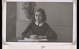 An image of Anne Frank from the Beyond the Story iPad app of The Diary of a Young Girl (Photo credit: Courtesy Beyond the Story)