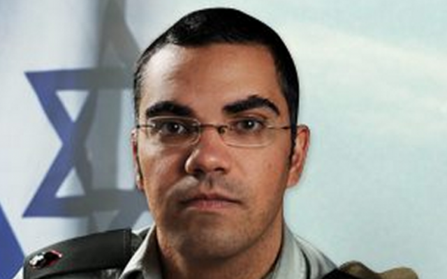 Avichay Adraee's official IDF photo, via Facebook (photo credit: Publicity)
