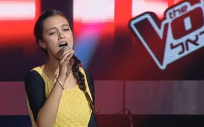 Ofir Ben Sheetrit is battling her school to appear on 'The Voice' (Courtesy YouTube)