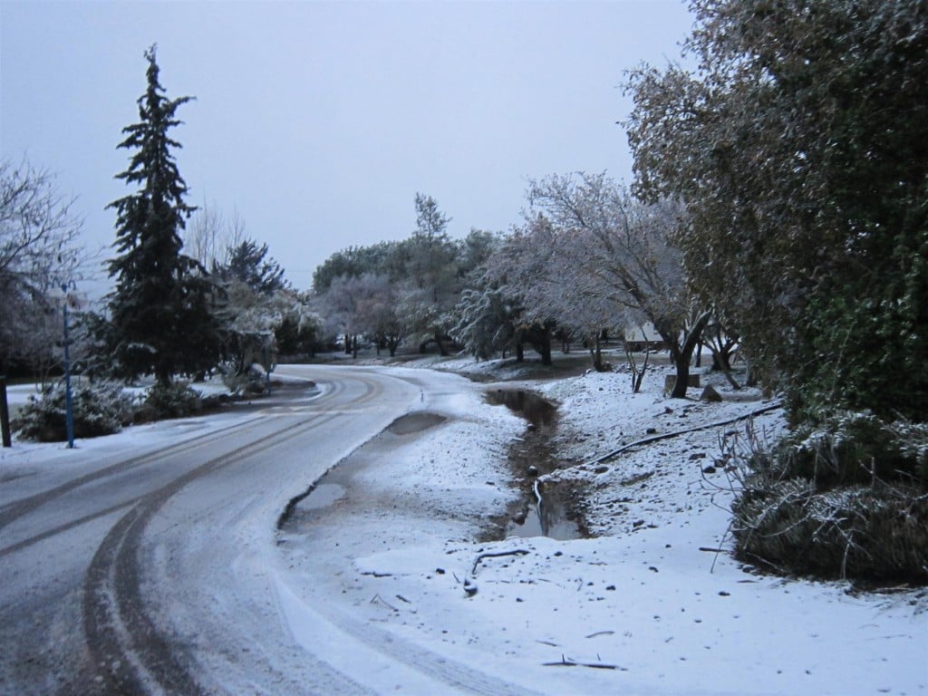 Snow in the Golan Heights on January 9, 2013. (photo courtesy of Naomi Yarm) Snow in the Golan Heights on January 9, 2013. (photo courtesy of Naomi Yarm)