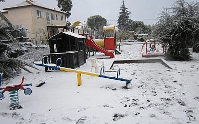 Snow in the Golan Heights on January 9, 2013. (photo courtesy of Naomi Yarm) Snow in the Golan Heights on January 9, 2013. (photo courtesy of Naomi Yarm)
