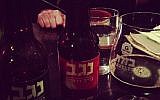A look at the Negev beers, with the Porter Alon on the left (photo credit: Jessica Steinberg/Times of Israel)