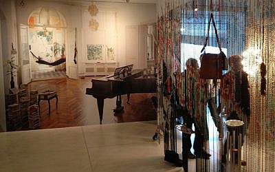The combined architecture, design and fashion of Bless (photo credit: Jessica Steinberg/Times of Israel)