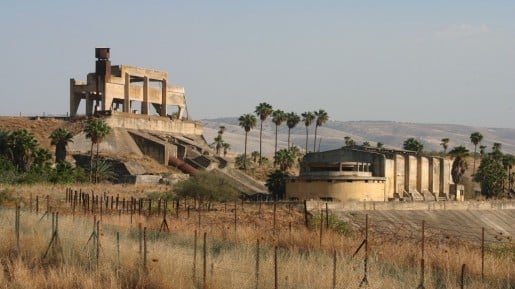 The power plant at the Isle of Peace (photo credit: Shmuel Bar-Am)