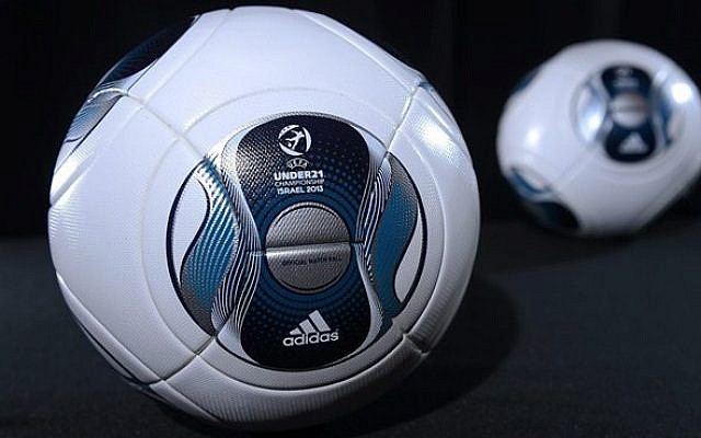 The ball to be used during the European Under-21 Championship, to be played in Israel in June of 2013. (photo credit: UEFA) The ball to be used during the European Under-21 Championship, to be played in Israel in June of 2013. (photo credit: UEFA)