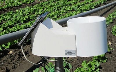 An Agrolan remote, Internet-connected weather station (Photo credit: Courtesy)