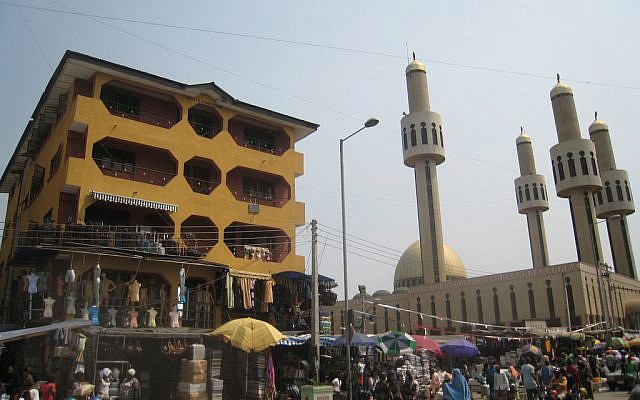 The Central Mosque in Lagos, Nigeria. (Photo credit: CC BY satanoid, Flickr) The Central Mosque in Lagos, Nigeria. (Photo credit: CC BY satanoid, Flickr)