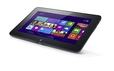 Illustrative photo of a Dell Latitude 10 tablet computer (CC BY-SA Intel_DE/Flickr)