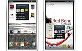 A Samsung Galaxy S III smartphone equipped with Red Bend's 'dual-persona' operating systems (photo credit: Courtesy)