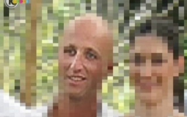 Ben Zygier at his wedding (photo credit: screen capture Channel 10)