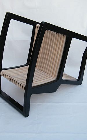 Grab a seat for the beach, even if it doesn't fold up (Courtesy Hadassah College)