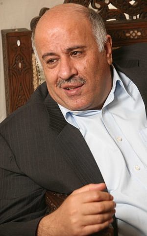 Fatah member Jibril Rajoub, 2008. (photo credit: Nati Shohat/Flash90)