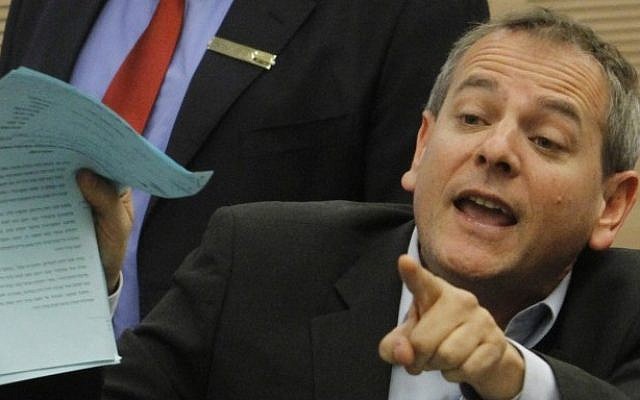 Nitzan Horowitz during a Knesset session in 2011. (photo credit: Miriam Alster/Flash90)