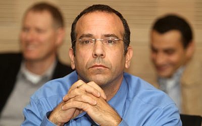 Finance Ministry budget director Gal Hershkovitz attends a Knesset Finance Commitee meeting on January 18 (photo credit: Miriam Alster/Flash90)