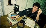 Yair Lapid in the 80s. (photo credit: Moshe Shai/Flash90)