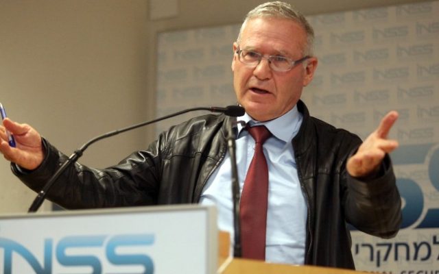 Amos Yadlin, former director of military intelligence (photo credit: Gideon Markowicz/Flash90/File)