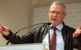 Amos Yadlin, former director of military intelligence and current head of the Institute of National Security Studies (Gideon Markowicz/Flash90)