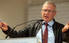 Amos Yadlin, former director of military intelligence and current head of the Institute of National Security Studies (Gideon Markowicz/Flash90)