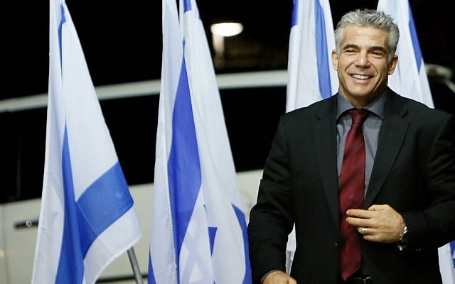 Yesh Atid leader Yair Lapid (photo credit: Miriam Alster/Flash90)