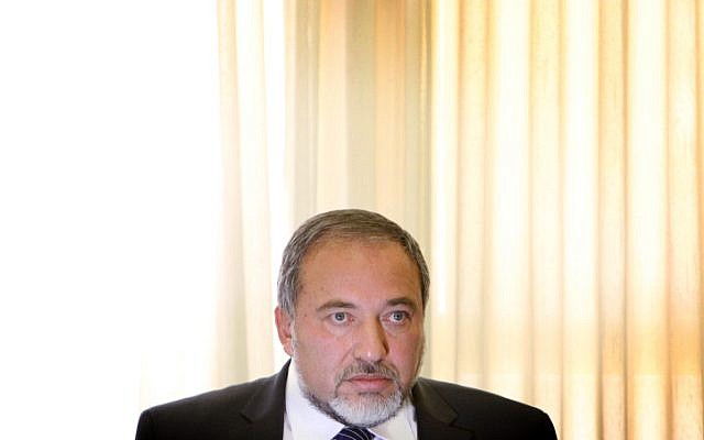 Yisrael Beytenu leader Avigdor Liberman (photo credit: Miriam Alster/Flash90)