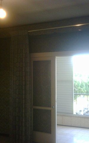 A look at the dim, dark interior and exterior of the Gavishes' window balcony before renovations (photo credit: Ailon Gavish) A look at the dim, dark interior and exterior of the Gavishes' window balcony before renovations (photo credit: Ailon Gavish)