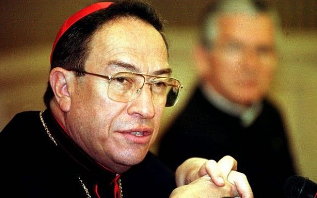 Cardinal Oscar Andres Rodriguez Maradiaga of Honduras (photo credit: AP/Kent Gilbert) Cardinal Oscar Andres Rodriguez Maradiaga of Honduras (photo credit: AP/Kent Gilbert)