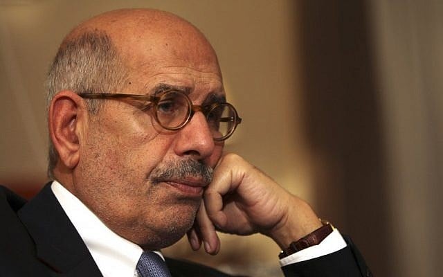 Mohamed ElBaradei (photo credit: AP/Thomas Hartwell/File) Mohamed ElBaradei (photo credit: AP/Thomas Hartwell/File)