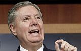 Senator Lindsey Graham (R-SC) (photo credit: AP/Ann Heisenfelt)